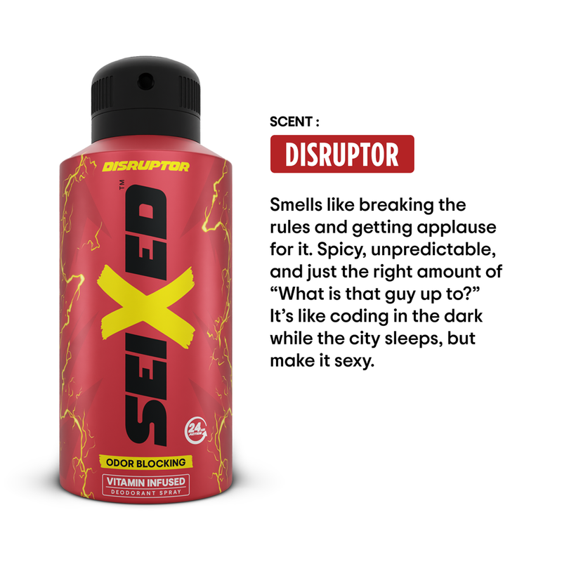 Seixed Disruptor Body Spray Can