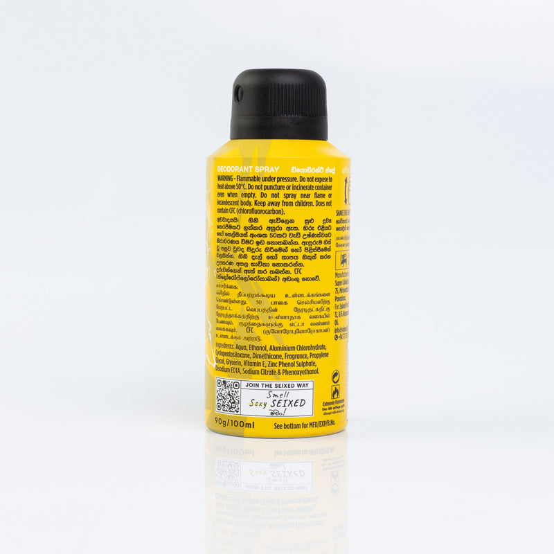 Seixed Hustler Body Spray Can